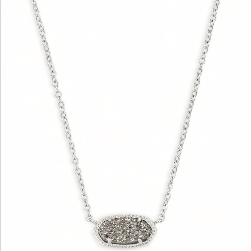 Kendra Scott Elisa Silver Pendant Necklace